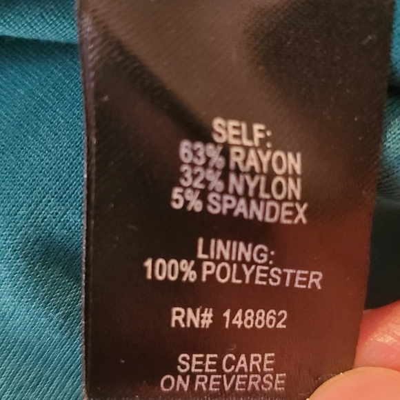 Torrid aqua ponte skater mini dress short sleeve size 10 - Picture 12 of 14